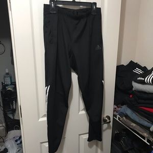 Adidas skinny fit Climalite running pants size M